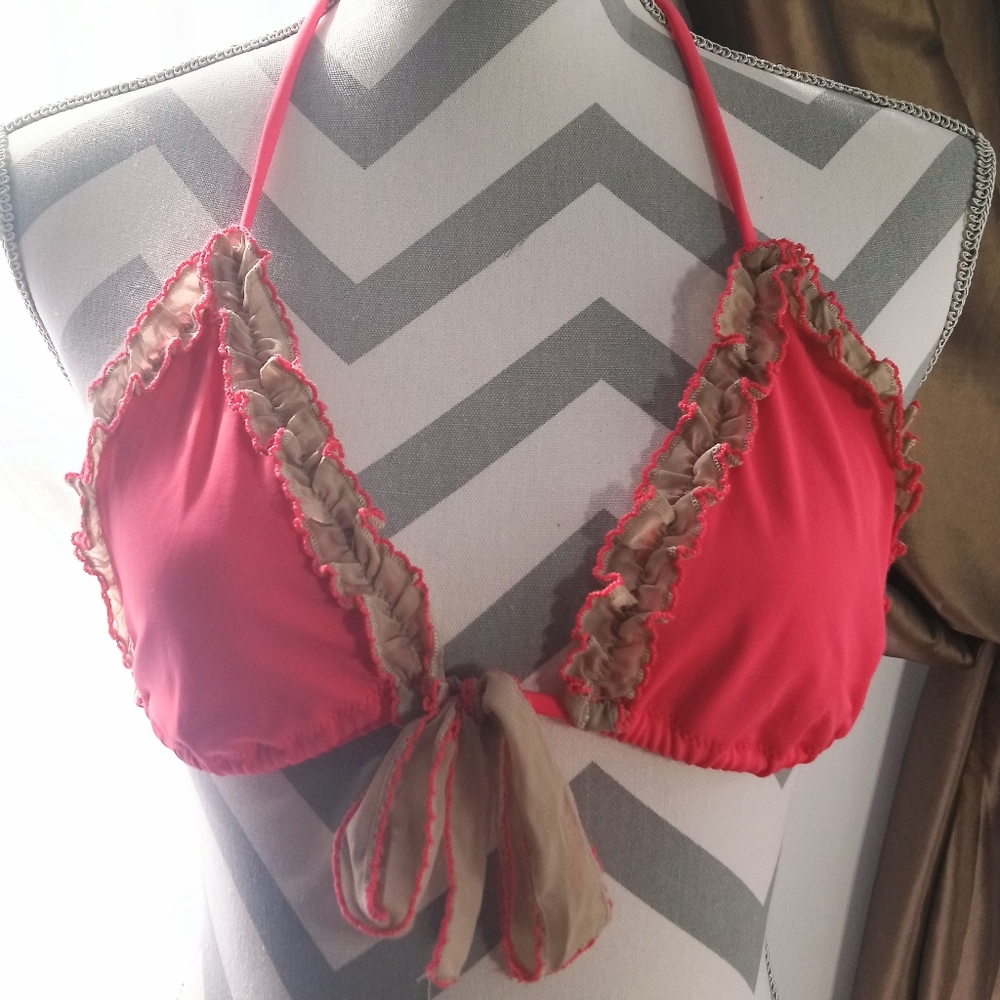 Matching VS Pink Bikini Set Size S/M - Picture 2 of 5